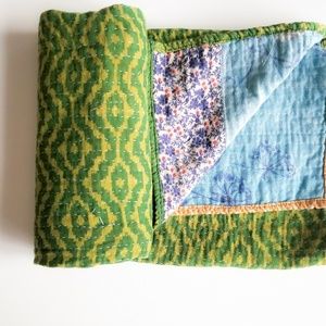 Cotton kantha swaddle blankets